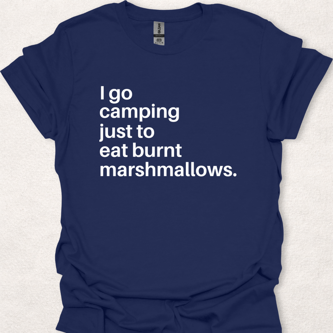 Camping for Burnt Marshmallows