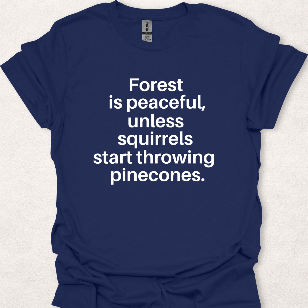 Squirrels Throw Pinecones