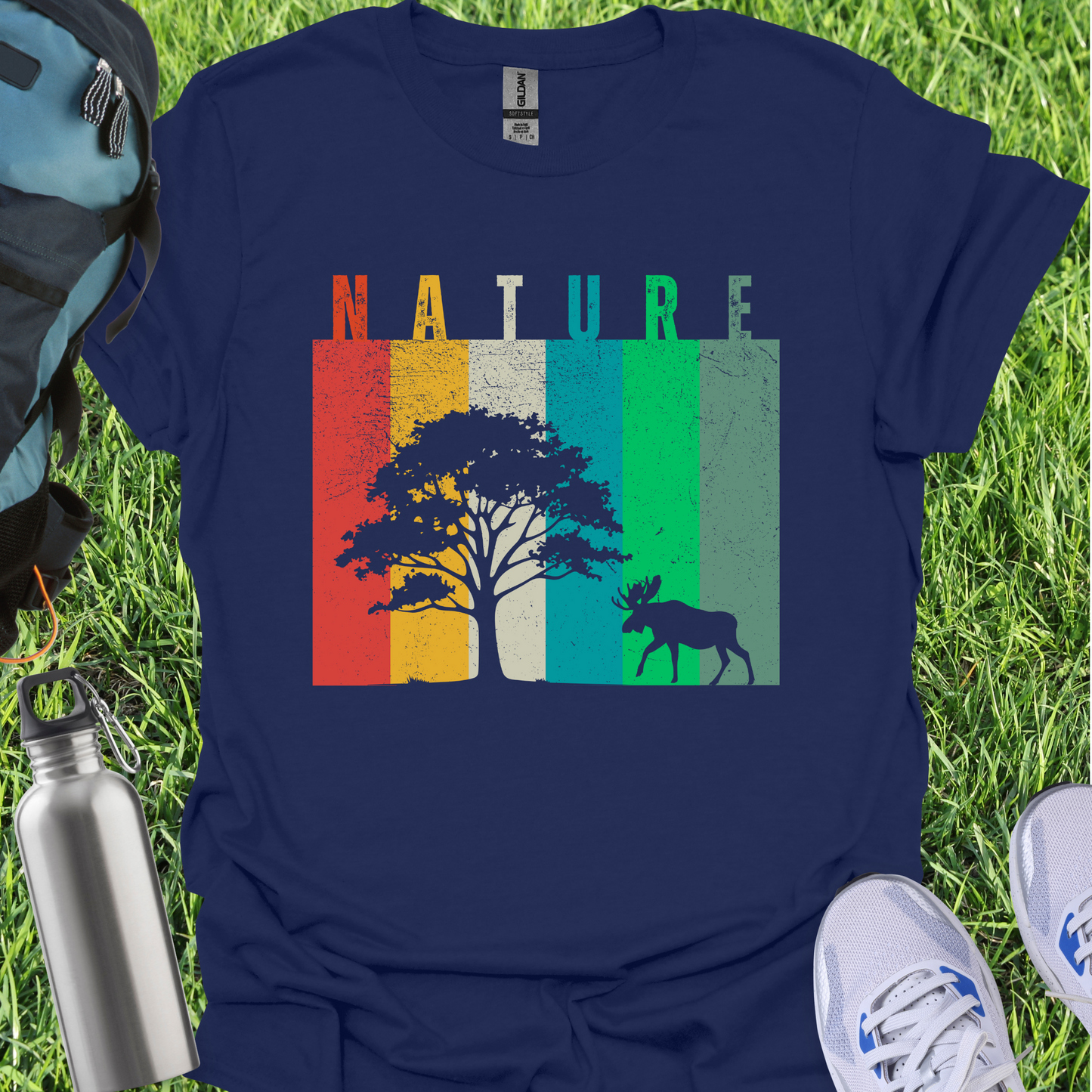 Nature Deer Tree