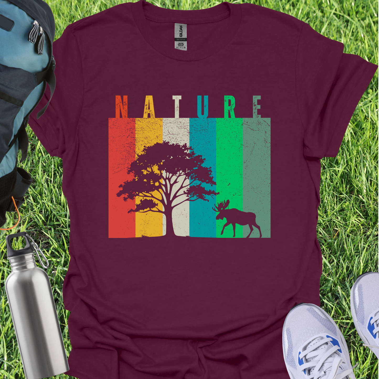 Nature Deer Tree