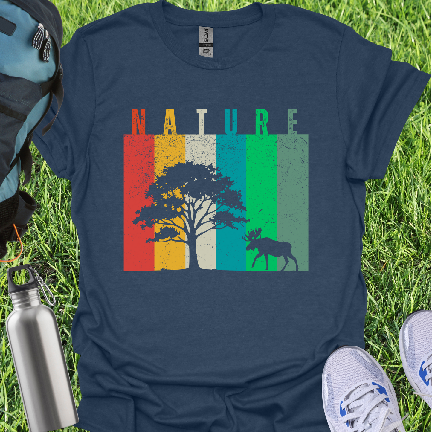 Nature Deer Tree