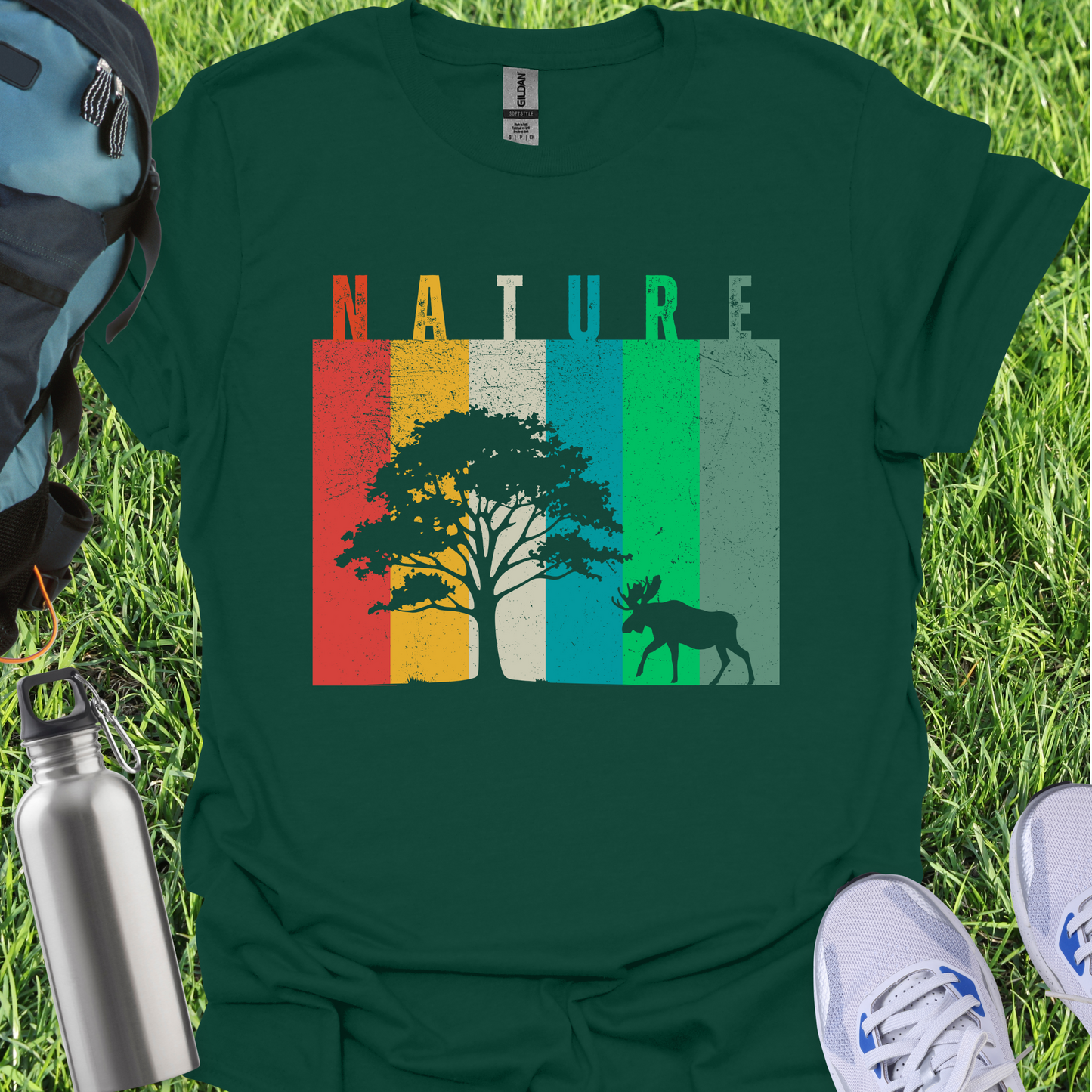 Nature Deer Tree