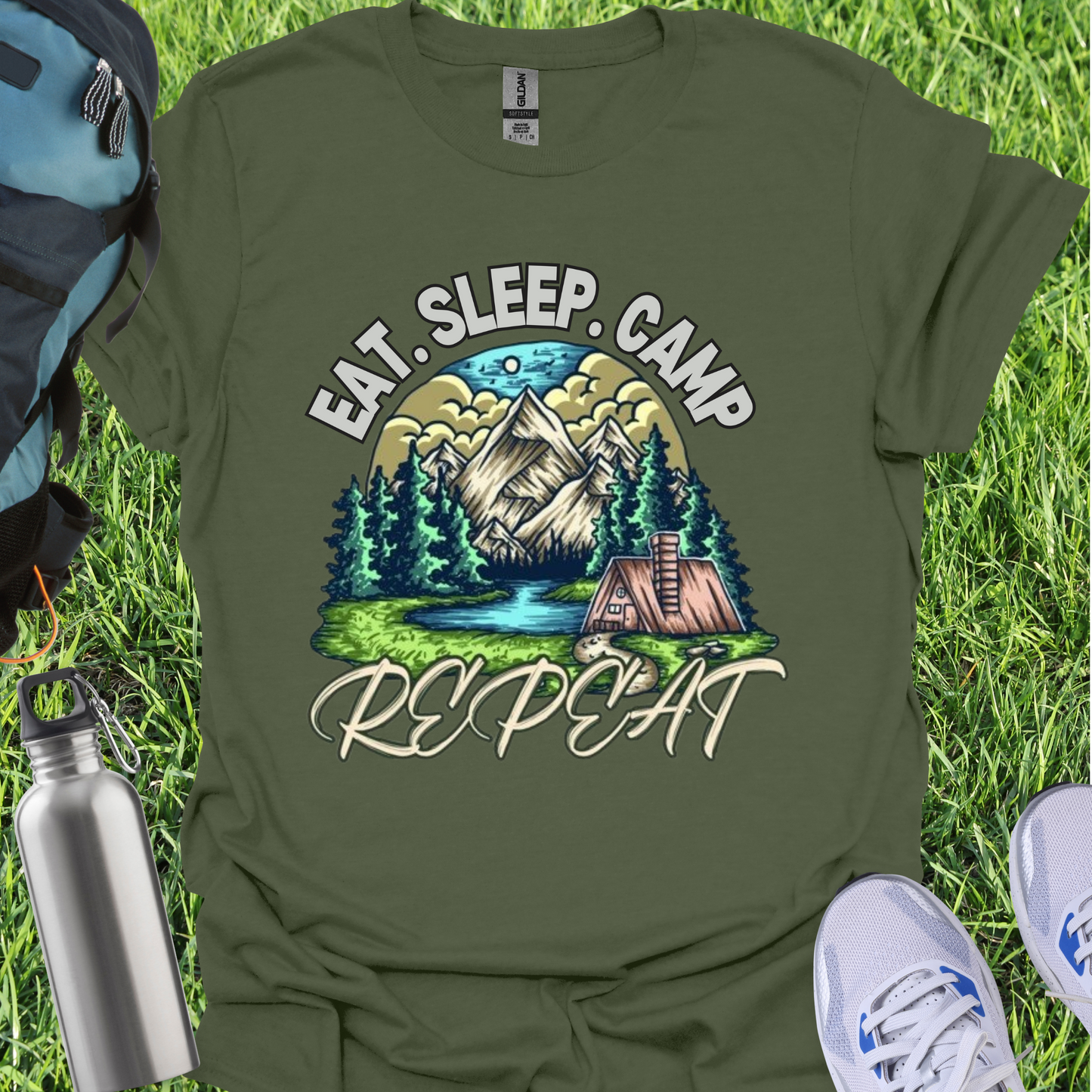Eat Sleep Camp Repeat