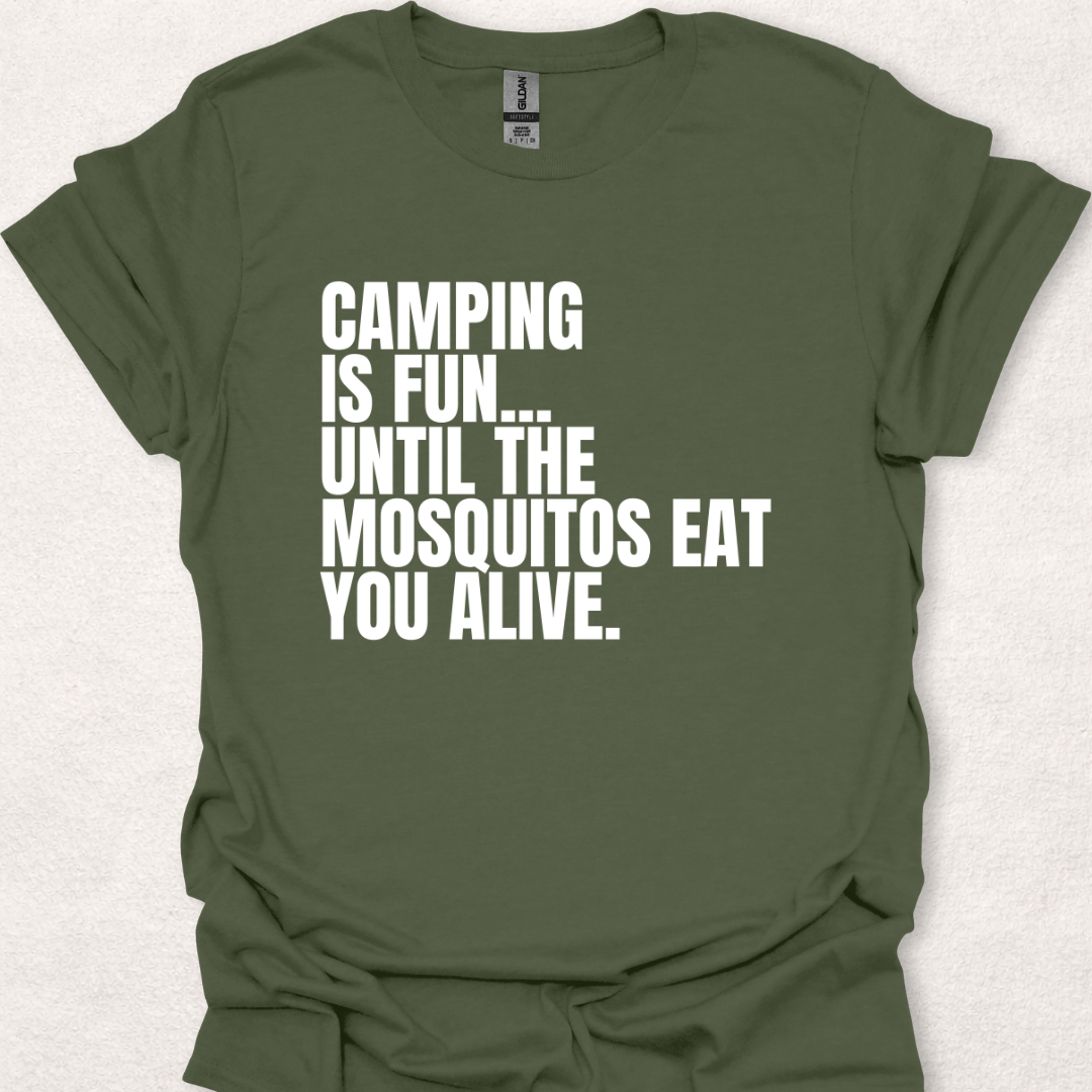 Camping Is Fun… Until Mosquitos