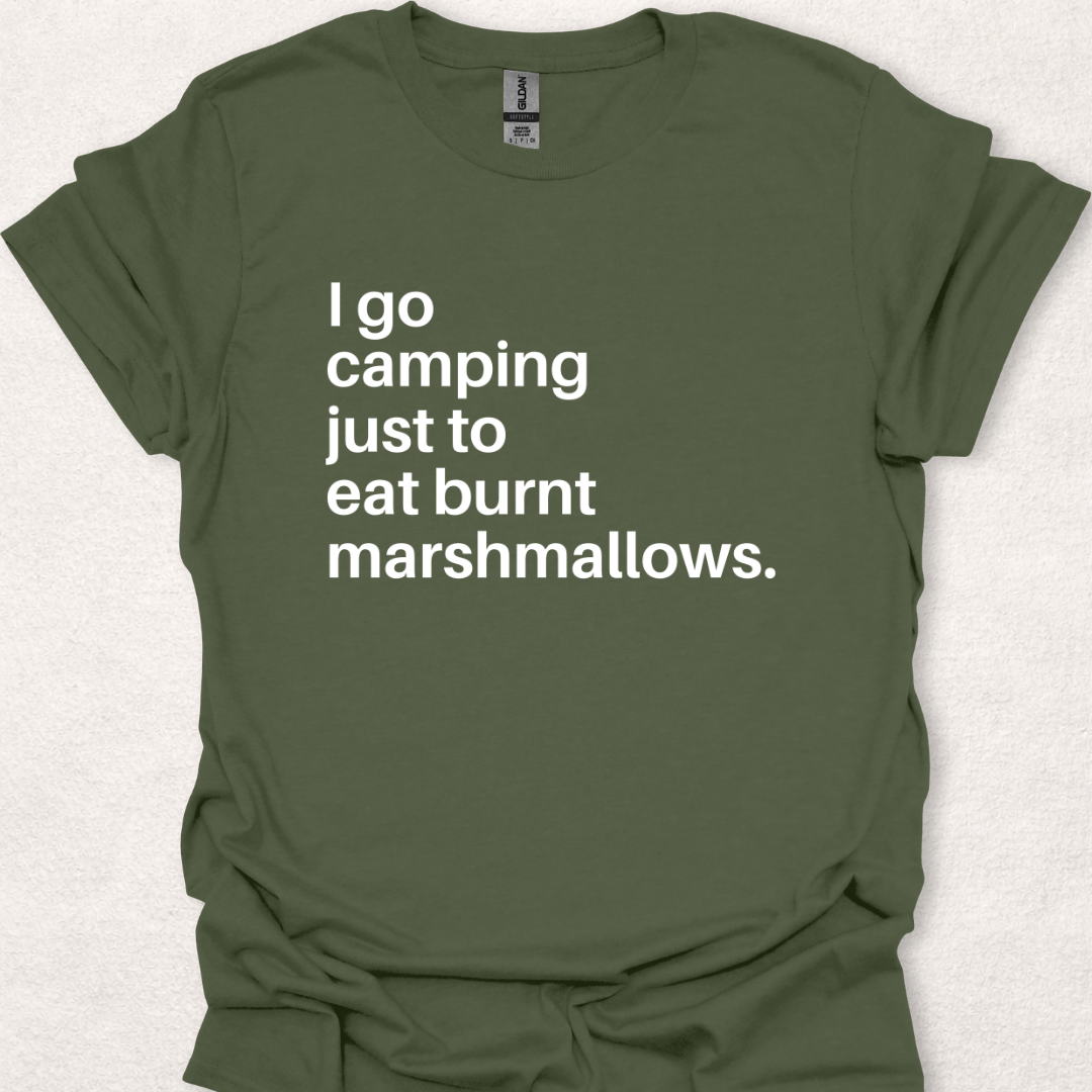 Camping for Burnt Marshmallows
