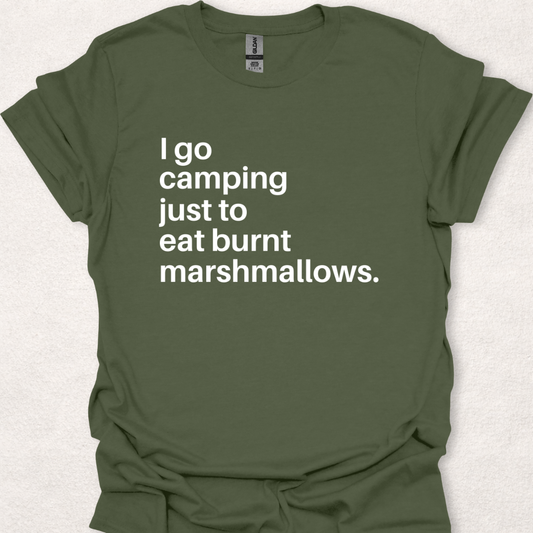 Camping for Burnt Marshmallows