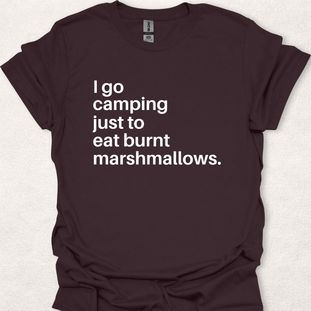 Camping for Burnt Marshmallows