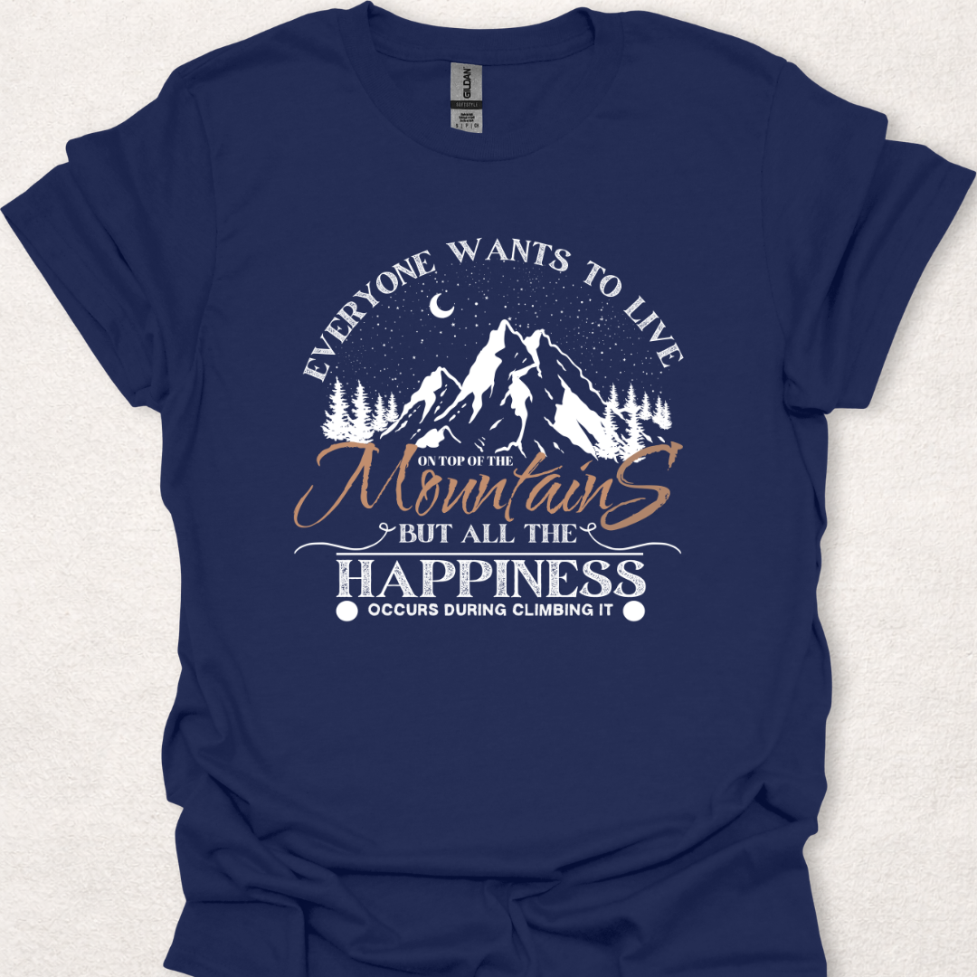 Happiness Is the Climb