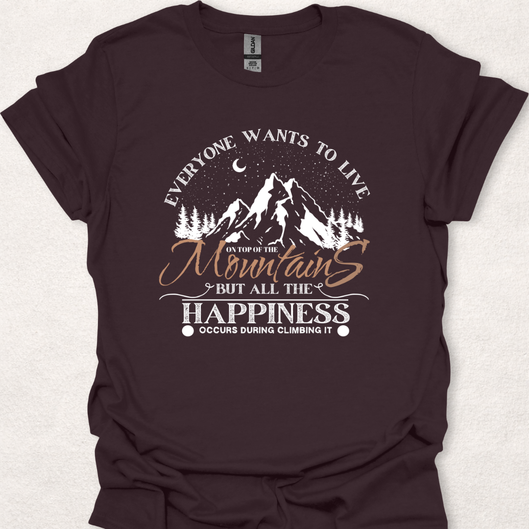 Happiness Is the Climb