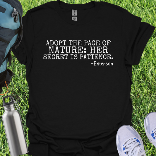 Adopt The Pace Of Nature Her Secret Is Patience