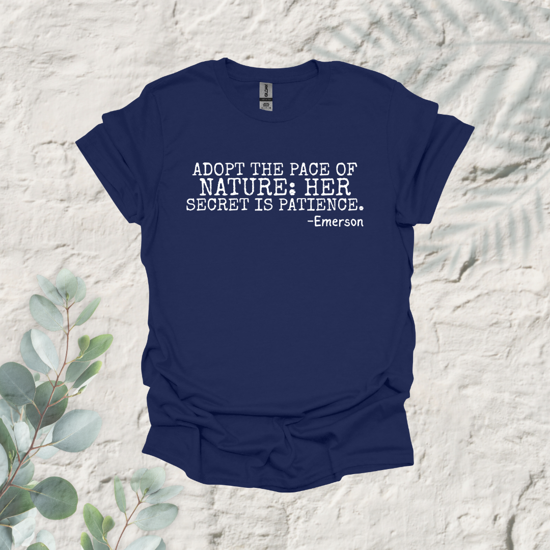 Adopt The Pace Of Nature Her Secret Is Patience