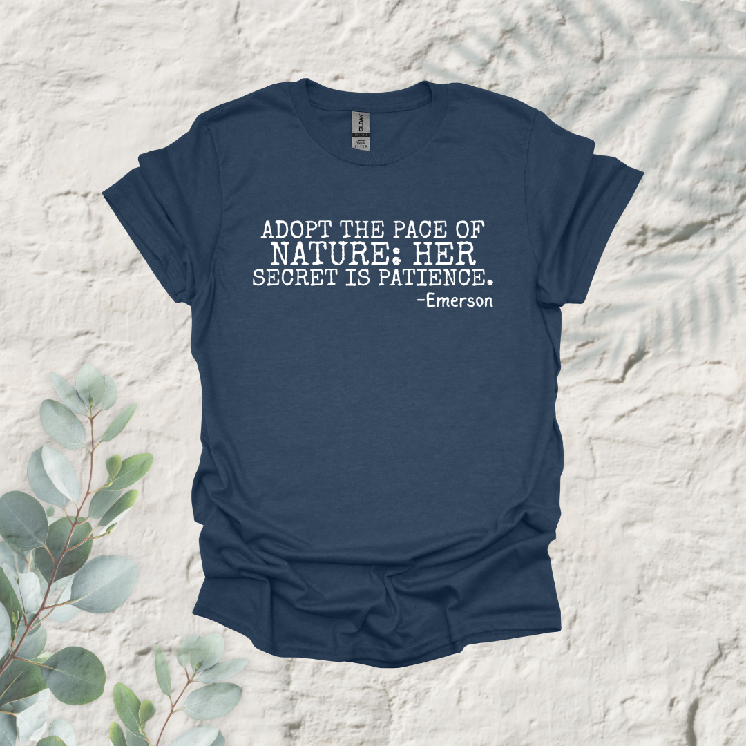 Adopt The Pace Of Nature Her Secret Is Patience