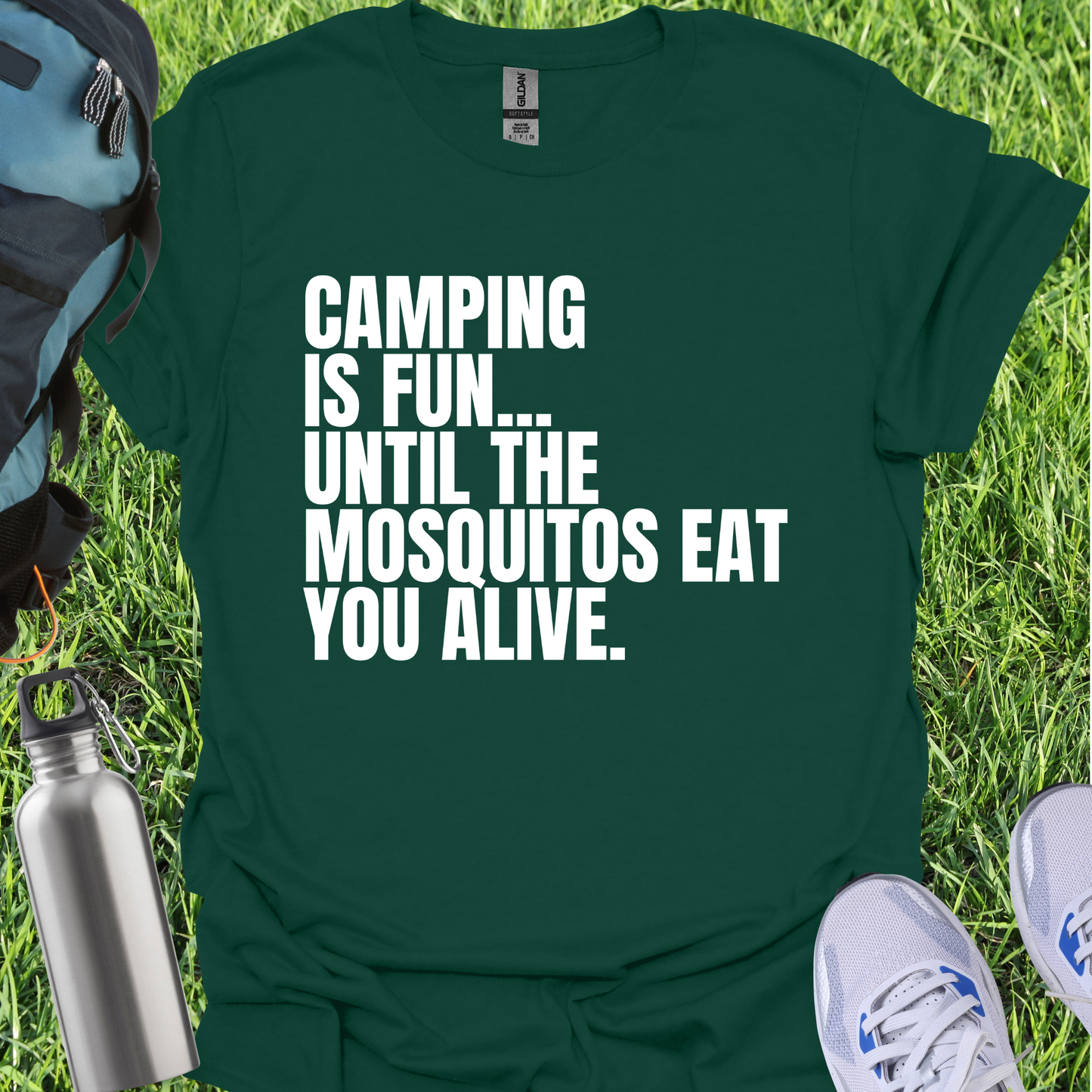 Camping Is Fun Until The Mosquitos Eat You Alive