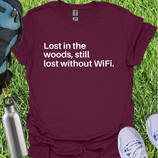 Lost In The Woods Still Lost Without Wifi
