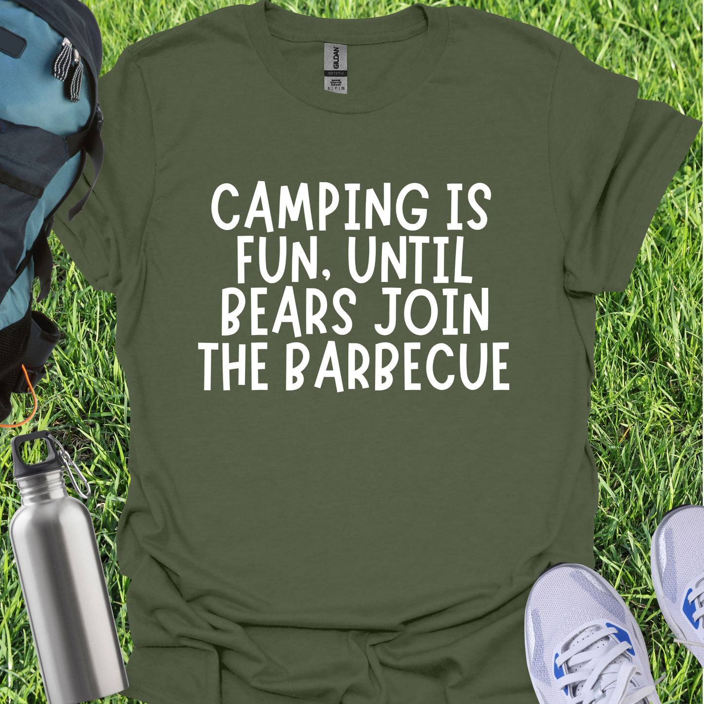 Camping Is Fun Until Bears Join The Barbecue