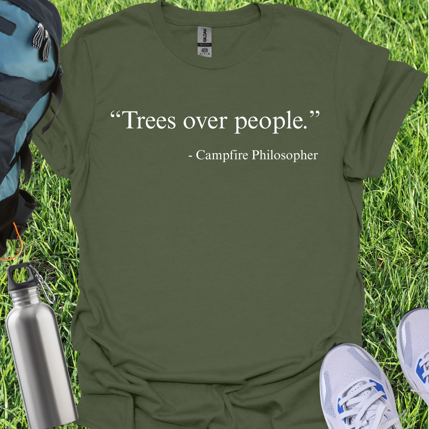 Trees Over People - Campfire Philosopher