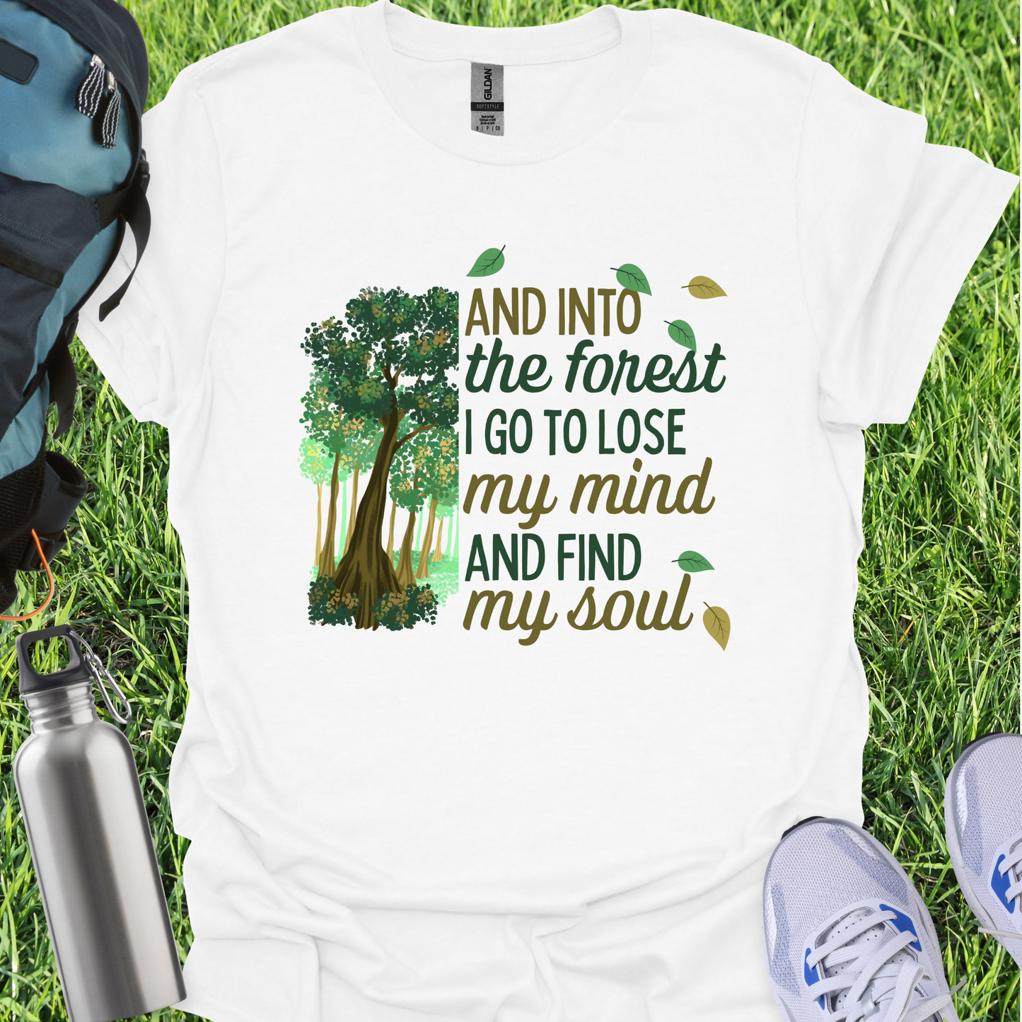 And Into The Forest I Go To Lose My Mind Leaves Falling