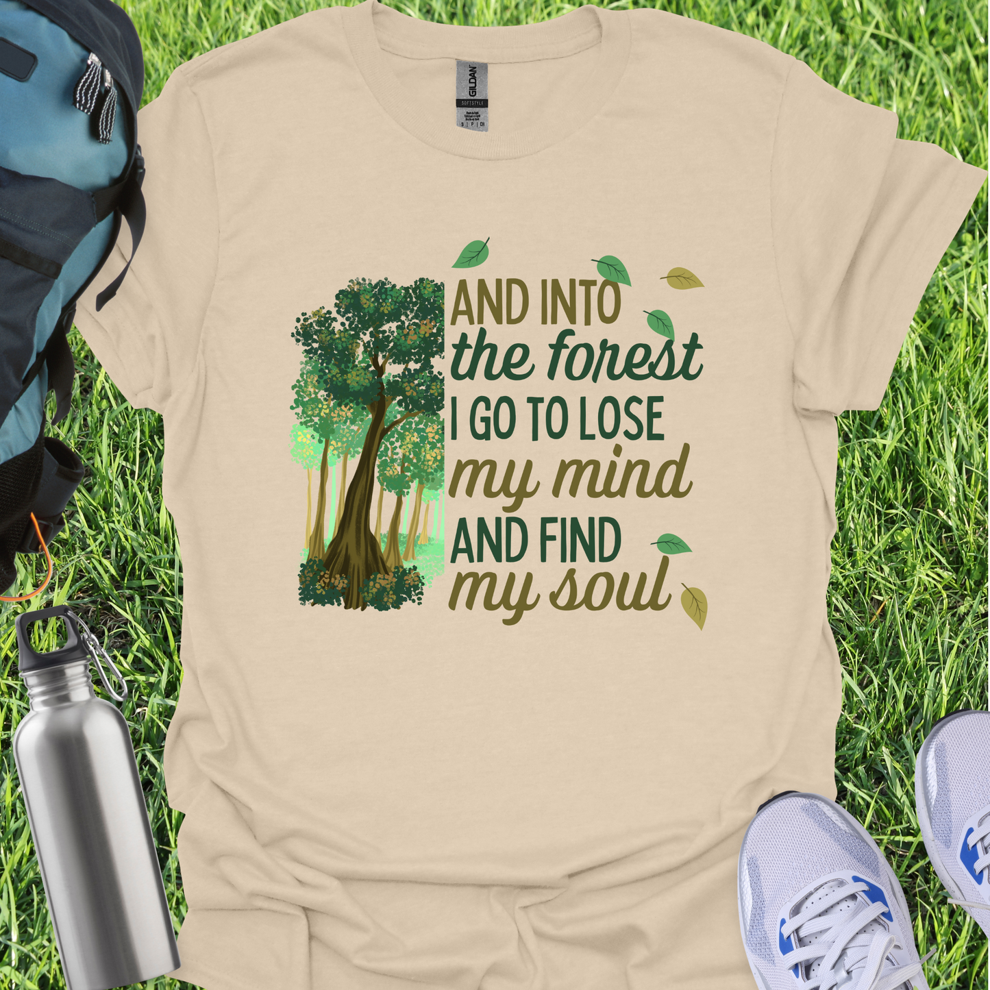 And Into The Forest I Go To Lose My Mind Leaves Falling