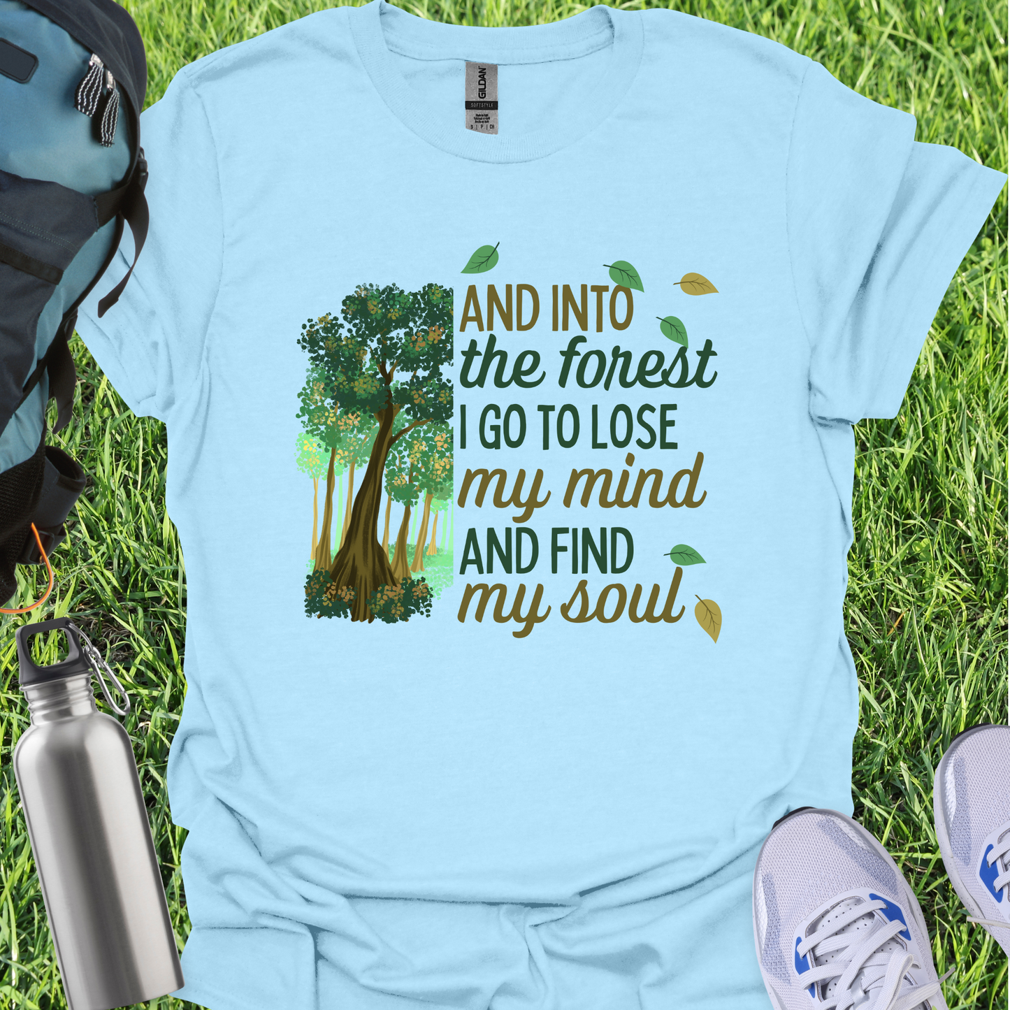 And Into The Forest I Go To Lose My Mind Leaves Falling