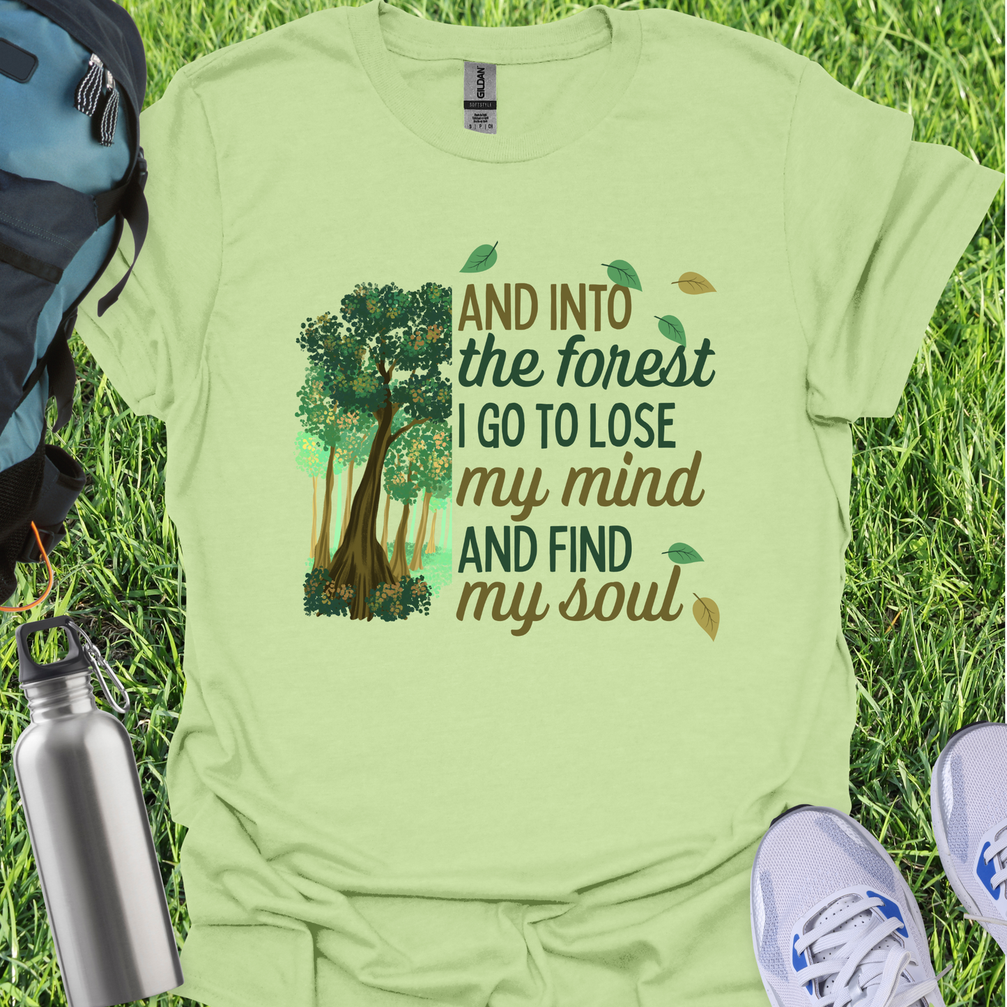 And Into The Forest I Go To Lose My Mind Leaves Falling